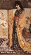 James Mcneill Whistler Whistler-s passion for all things oriental is presented here in his the princess from the Land of Porcelain oil painting picture wholesale